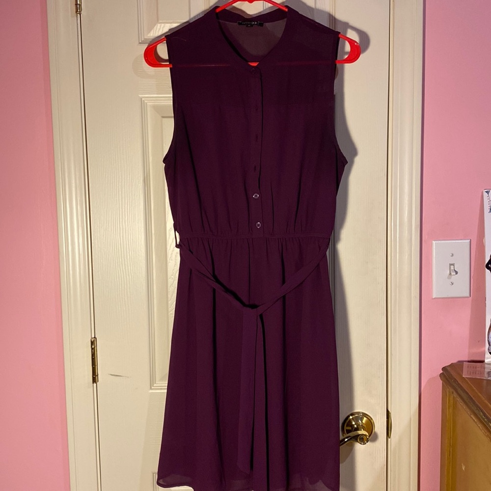 Maroon dress